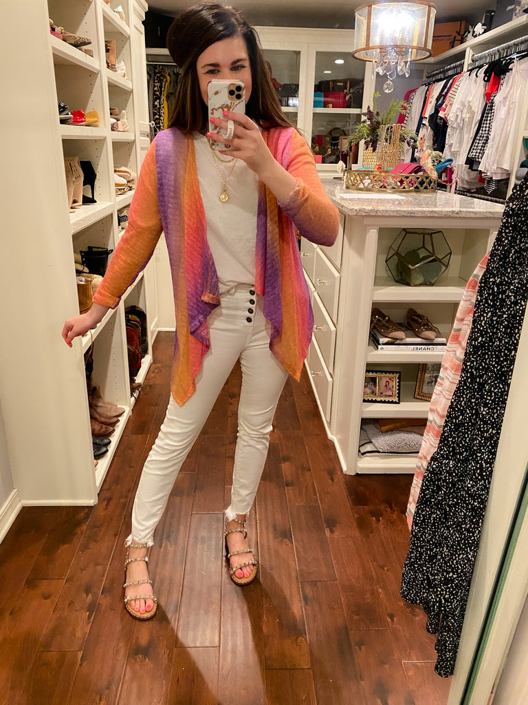 SALE! Sunset on the Beach Ombre Cardigan
