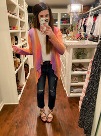 SALE! Sunset on the Beach Ombre Cardigan *Final Sale*