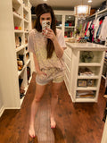 Sunset Ombre Leopard Top