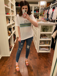 Lucky Stripe Tee