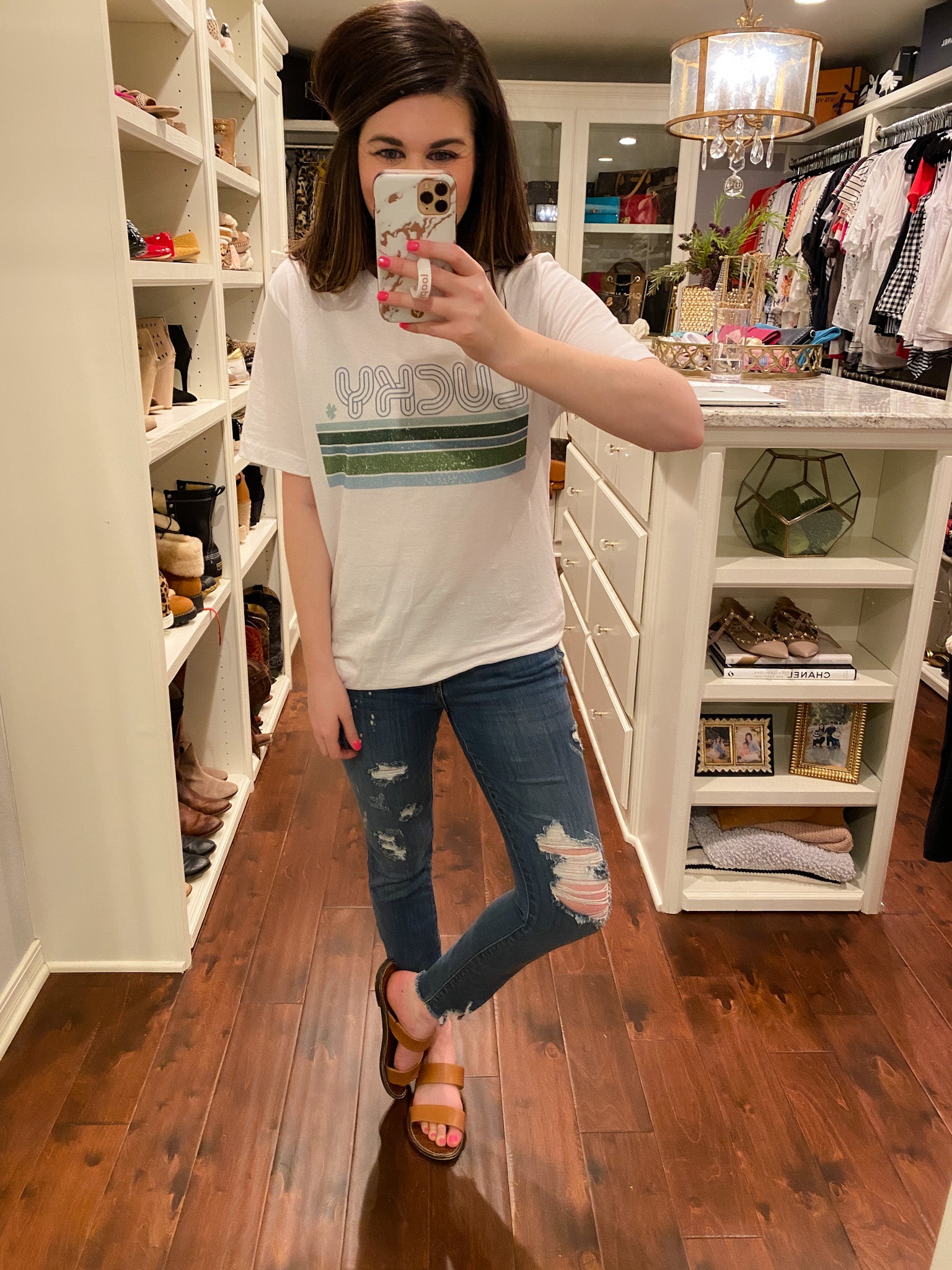 Lucky Stripe Tee