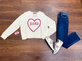 XOXO Sweater in White