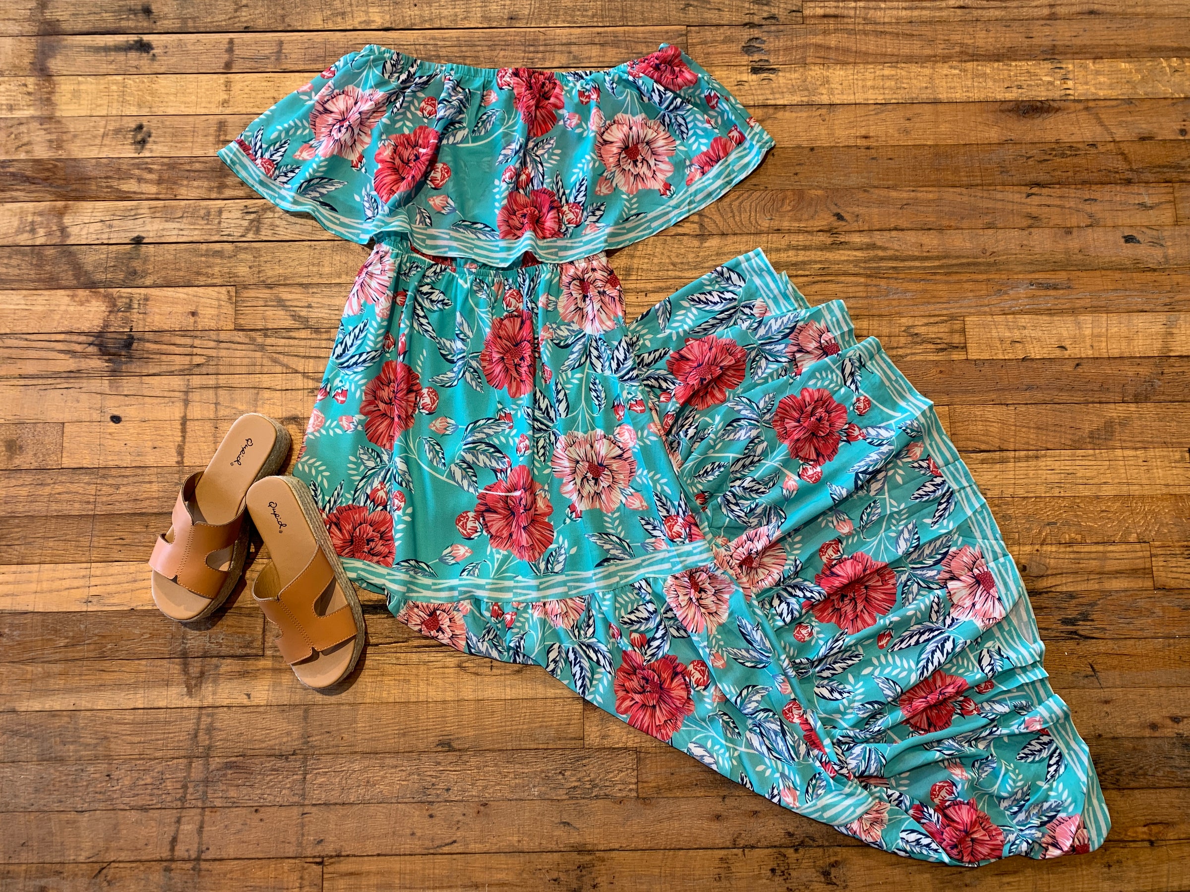 SALE! Bloom with a View Maxi Dress *Final Sale*