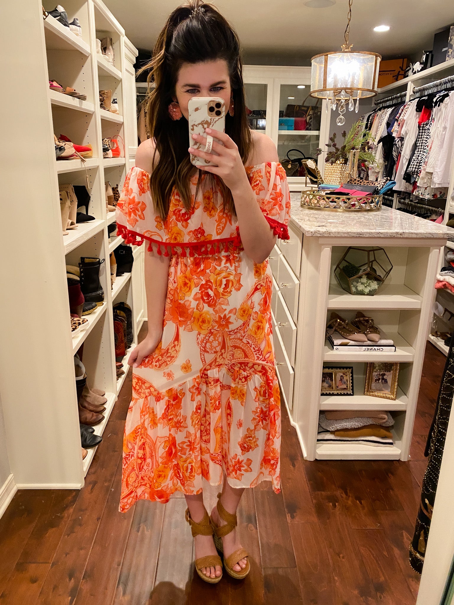 SALE! Love Island Maxi Dress in Red *Final Sale*