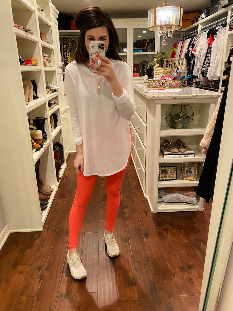*BELLES & DOORBUSTER*  Mono B Meet Me at the Barre Top in White