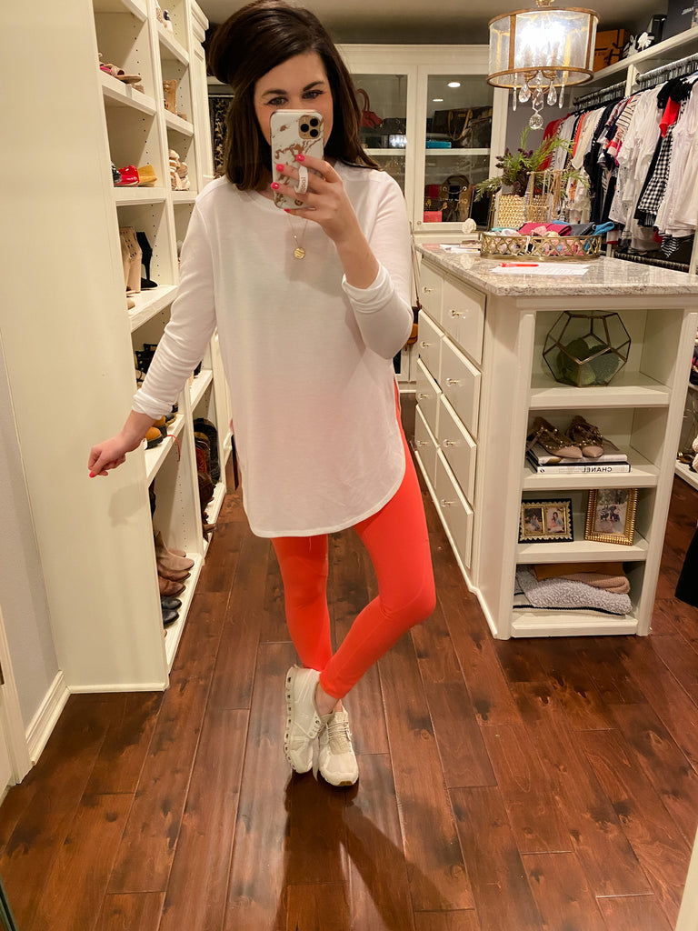 *BELLES & DOORBUSTER*  Mono B Meet Me at the Barre Top in White
