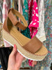 Tucker Wedges in Tan