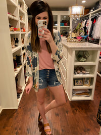 SALE! KanCan Ojai Button Front Shorts *Final Sale*