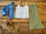 Lydia Ruffle Tank