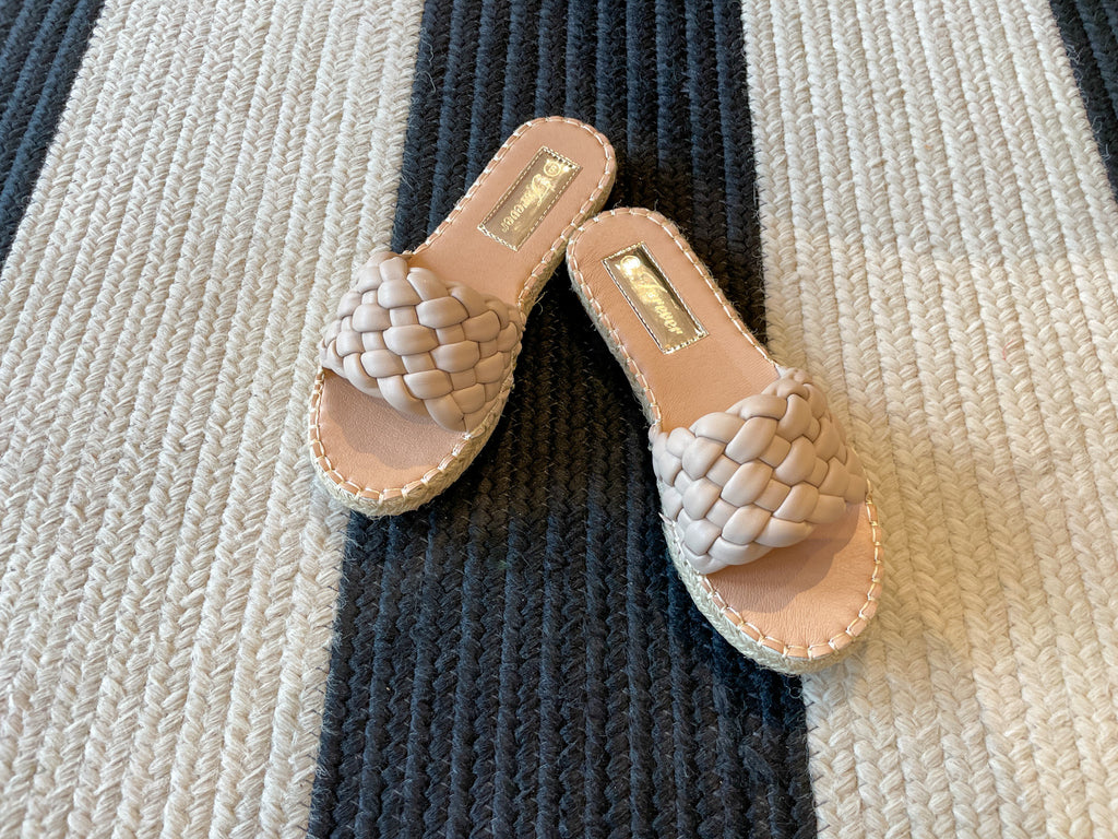 Alameda Sandals in Taupe