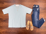 SALE! Hudson Tee in Dusty Mint