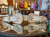 Get Out of Dodge Pearl Double Buckle Belt