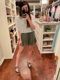 Lo Shorts in Olive
