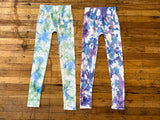 SALE! Nikibiki Blossom Tie Dye Leggings in Green and Purple