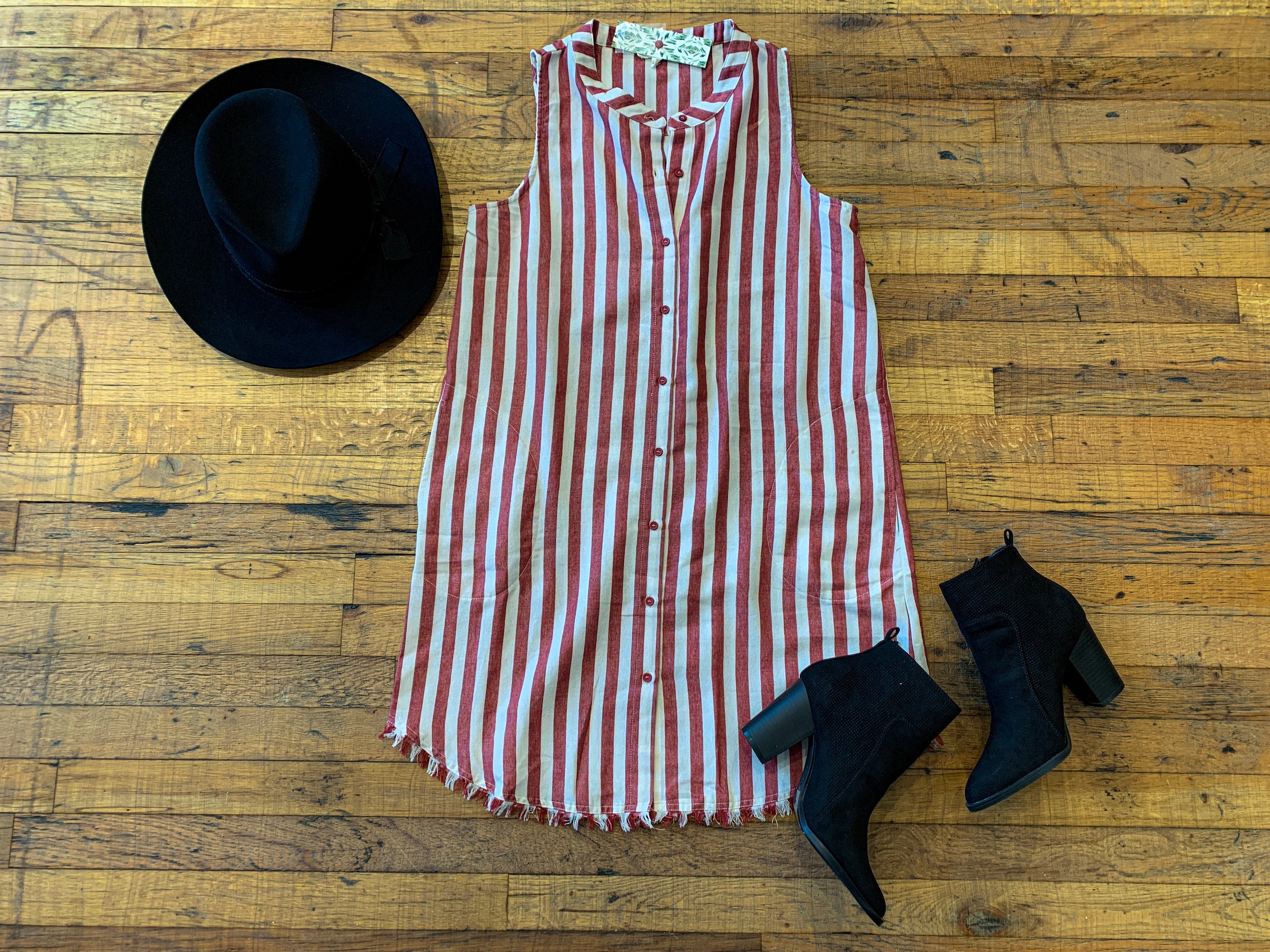 SALE! Dunn Striped Tunic *Final Sale*