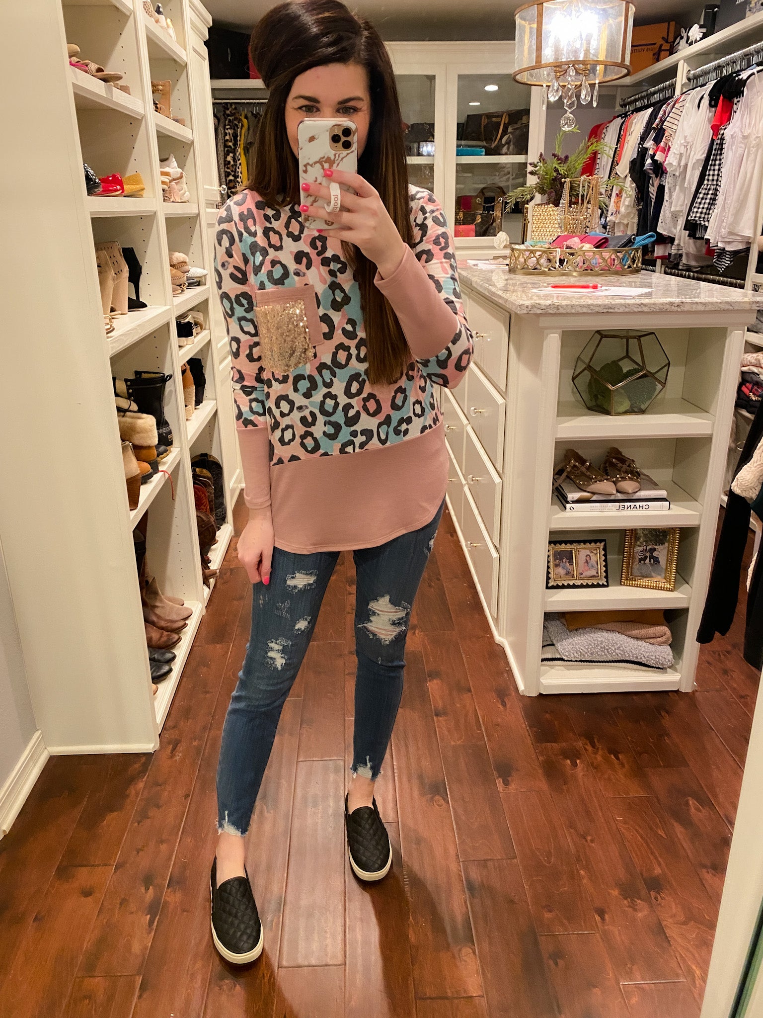 SALE! Payge Leopard Top *Final Sale*