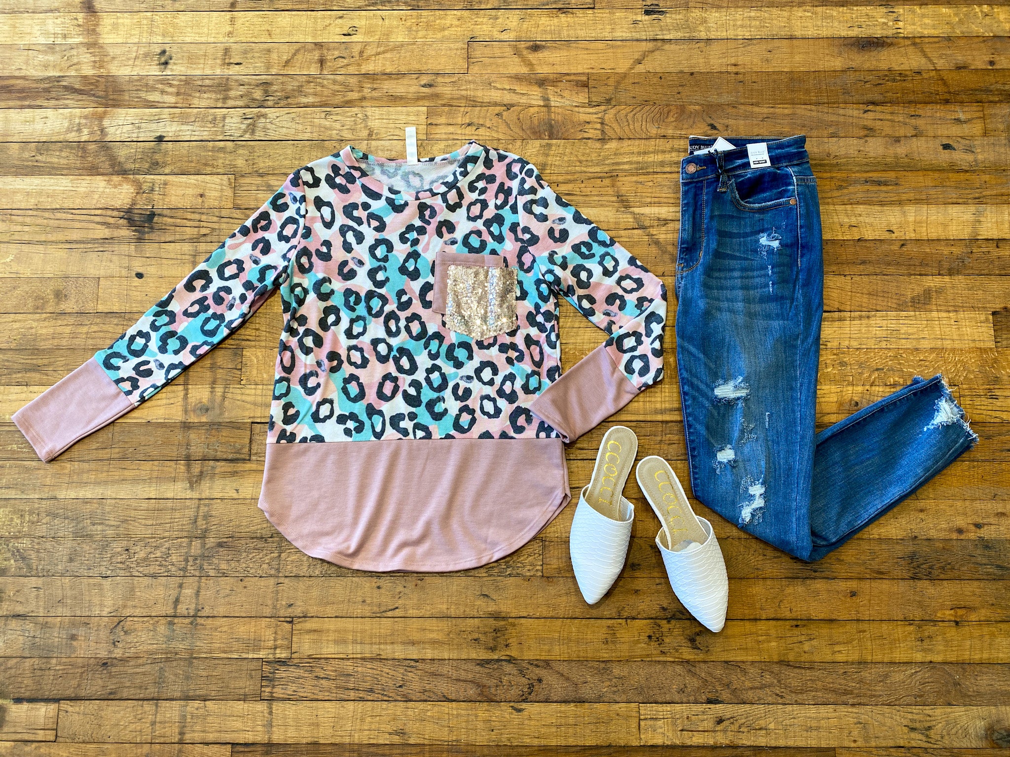 SALE! Payge Leopard Top *Final Sale*