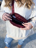 Sherpa Bum Bag in Wine