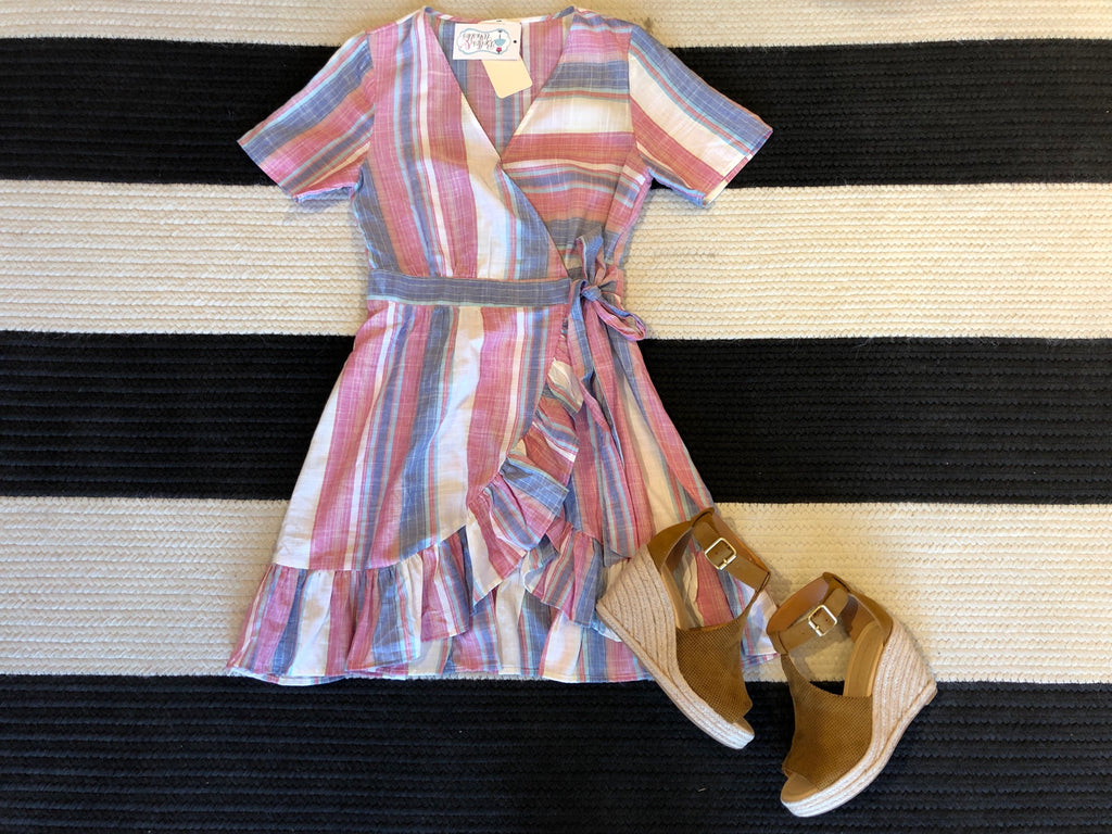 Ellison Dress in Stripes