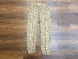 Spotted Snoozing Joggers in Taupe