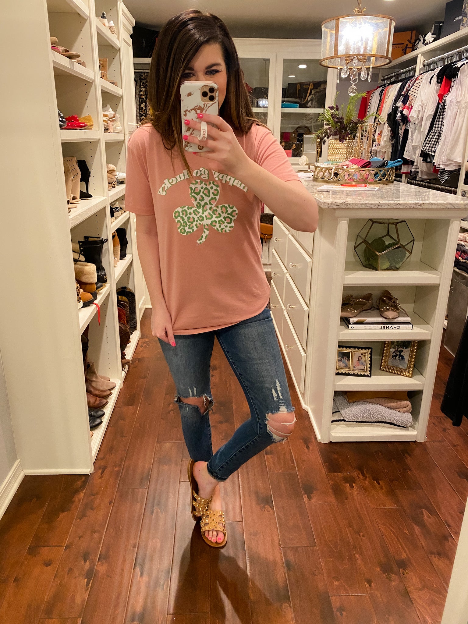 Happy Go Lucky Tee