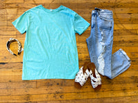 SALE! Brooke Tee in Jade *Final Sale*
