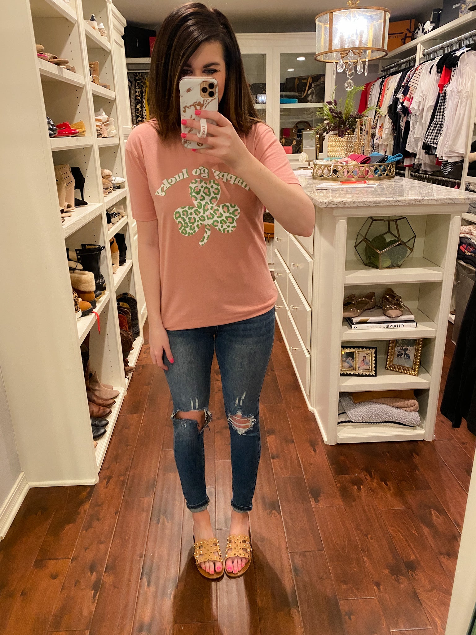 Happy Go Lucky Tee