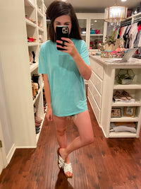 SALE! Brooke Tee in Jade *Final Sale*