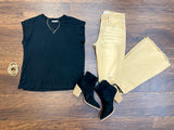 Put You First Top in Black