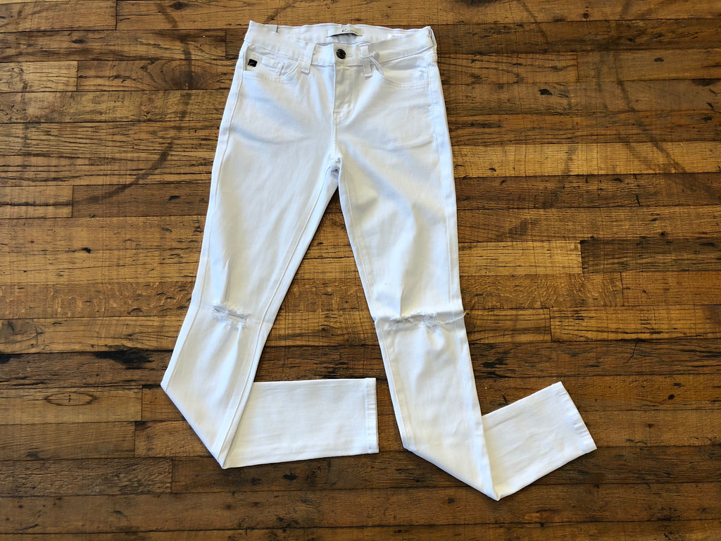 Pandy Distressed Jeans in White