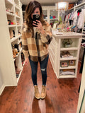 Kinsley Hiking Boots in Latte