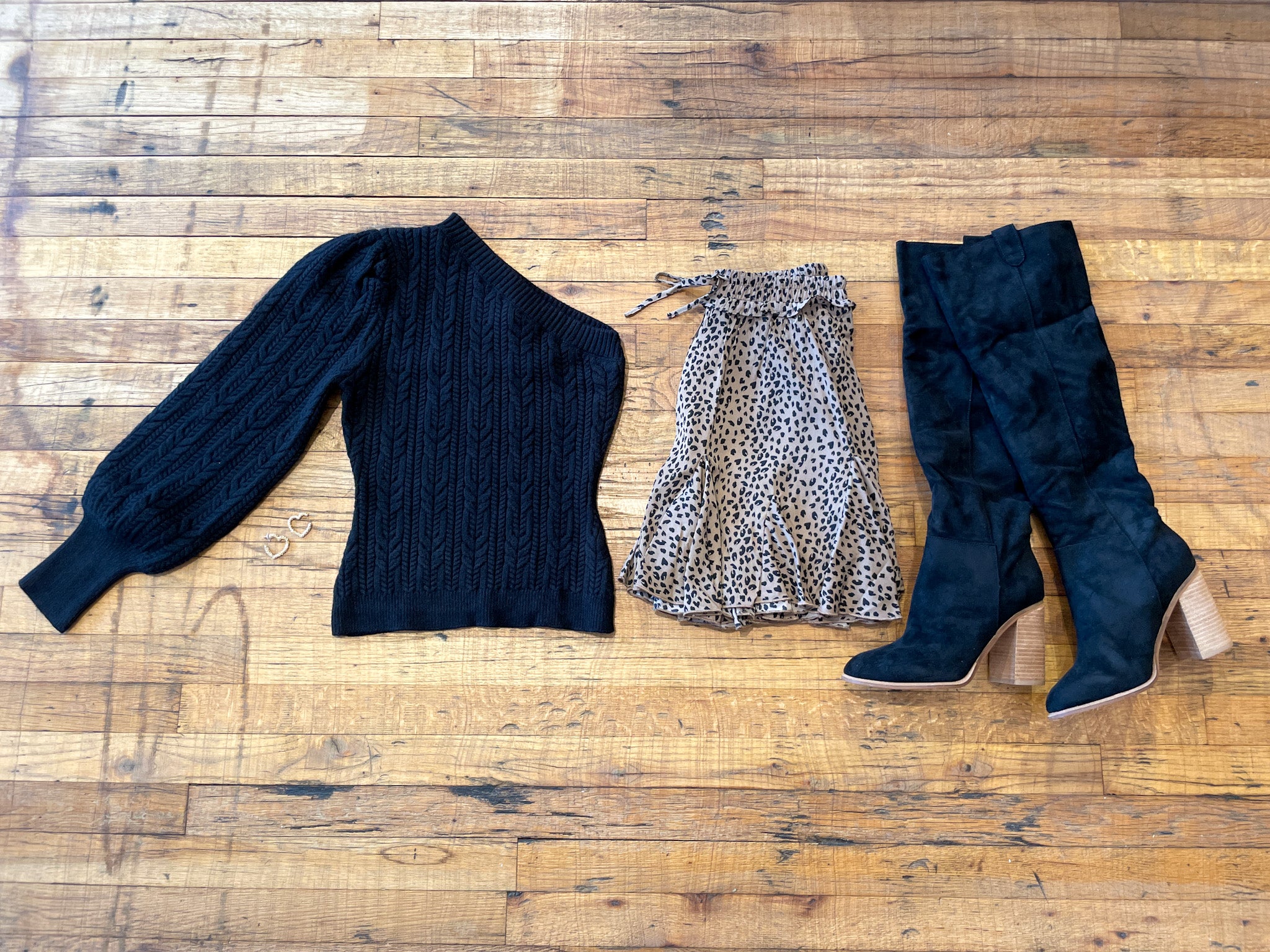 SALE! Still the One One Shoulder Sweater *Final Sale*
