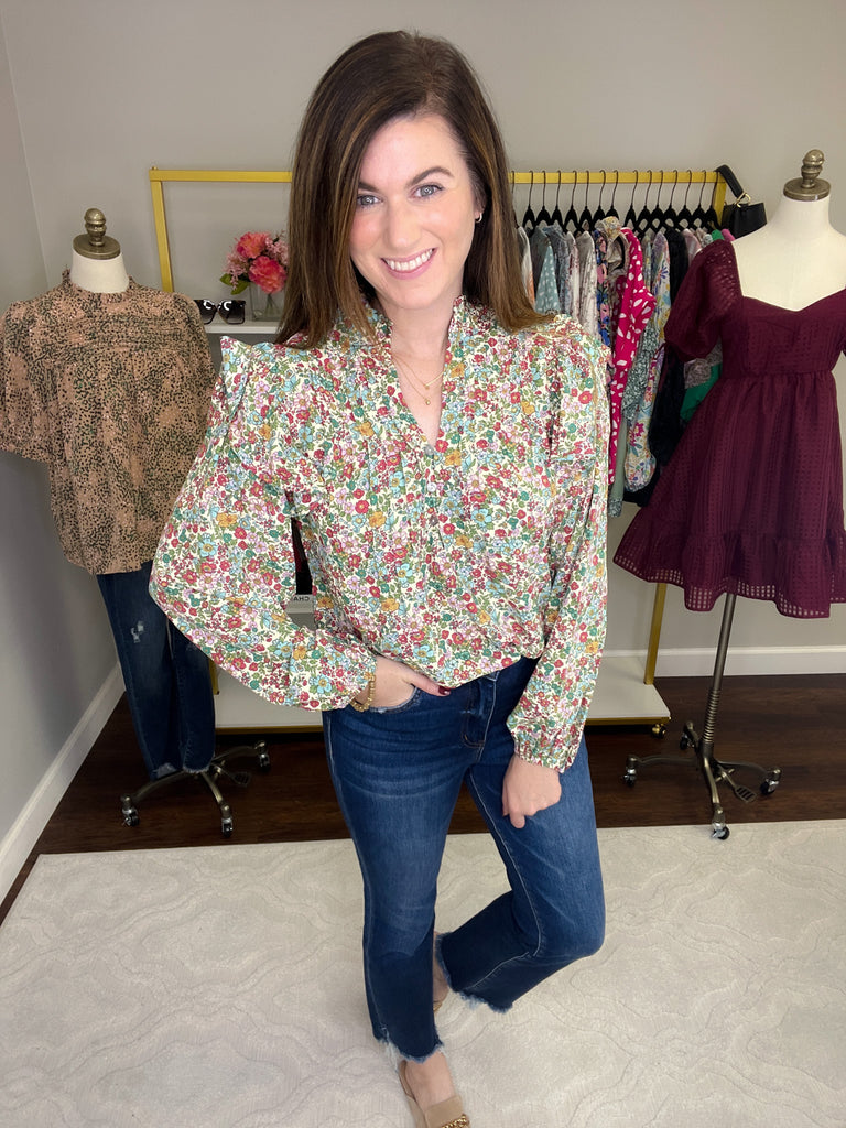 Vervet Ezra Flare Jeans
