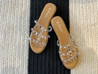 Luxe Life Sandals in Clear