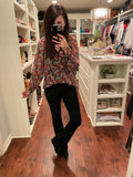 Cello Abba Black Flare Jeggings