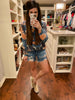SALE! Cool Mom Distressed Shorts