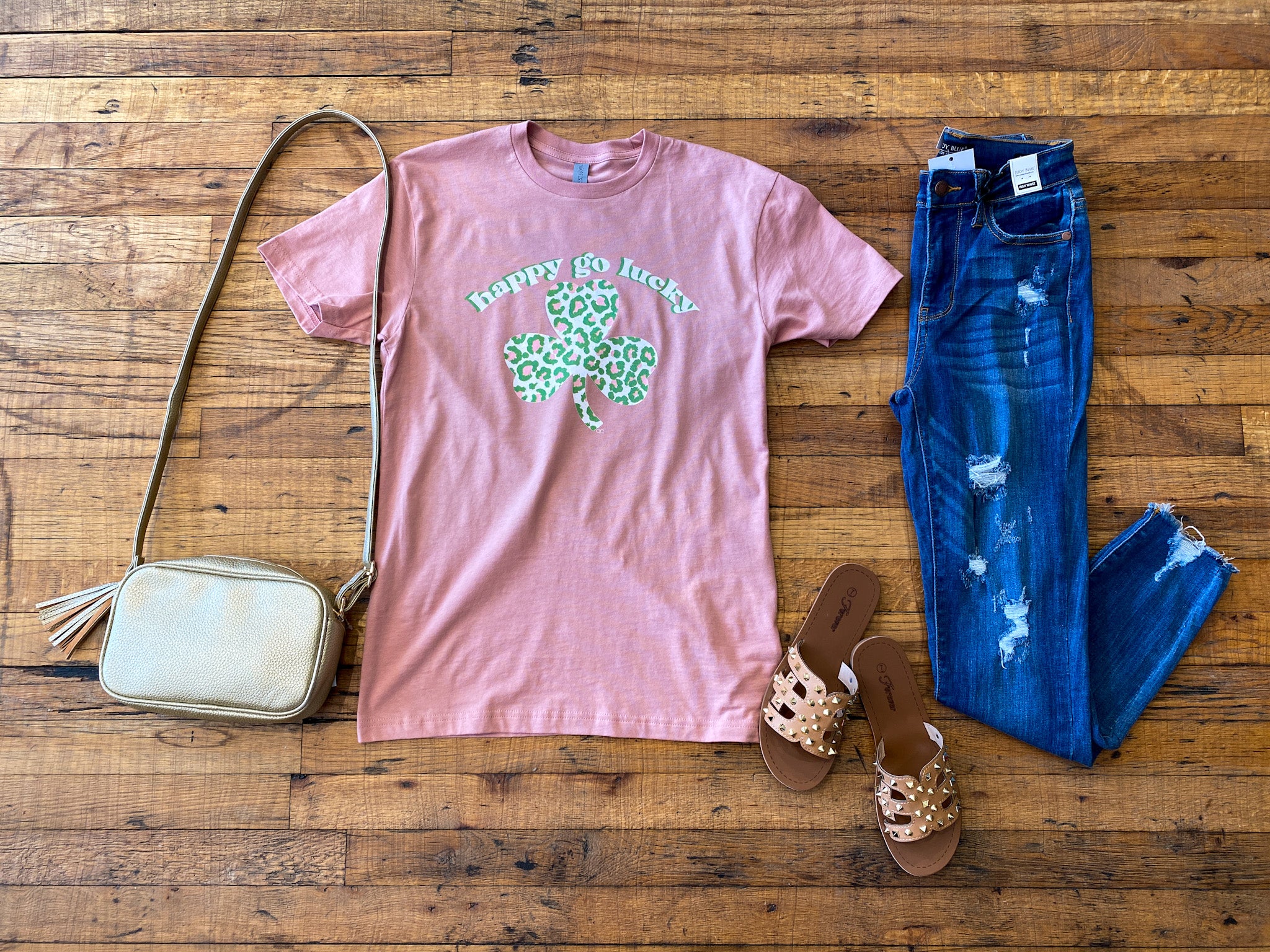 Happy Go Lucky Tee