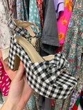 Forte Gingham Platform Heels