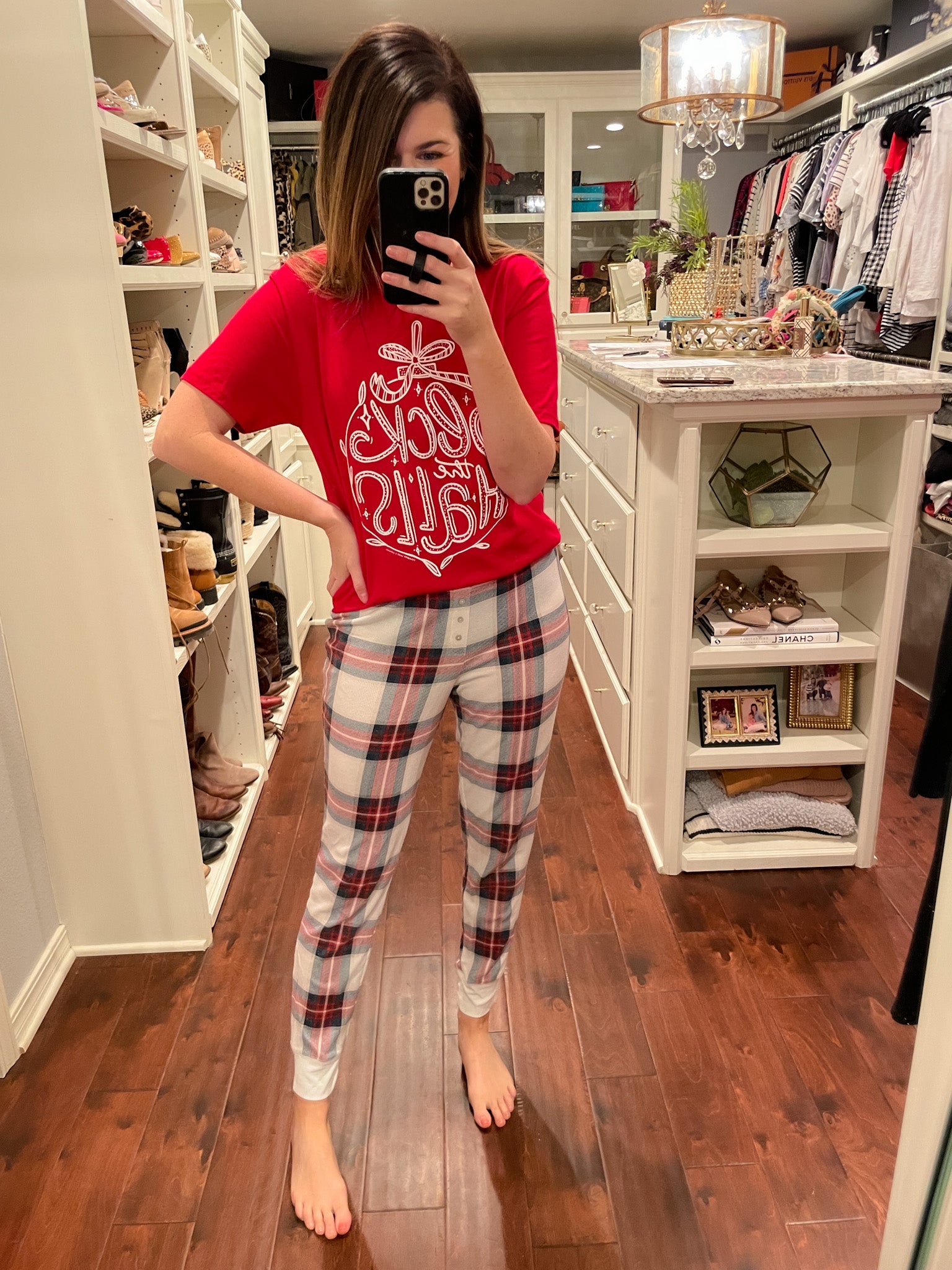 SALE! *BELLES & DOORBUSTER* Deck the Halls Tee *Final Sale*