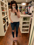 SALE! Dots for Days Scallop Tank