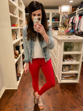 Carnaby Red Skinny Jeans