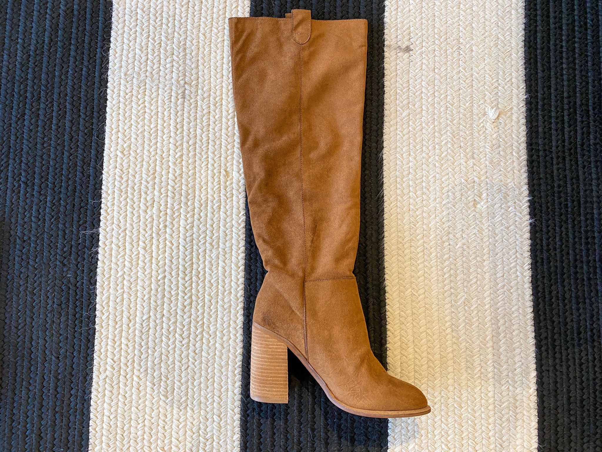 Saint Knee High Slouchy Boot in Caramel