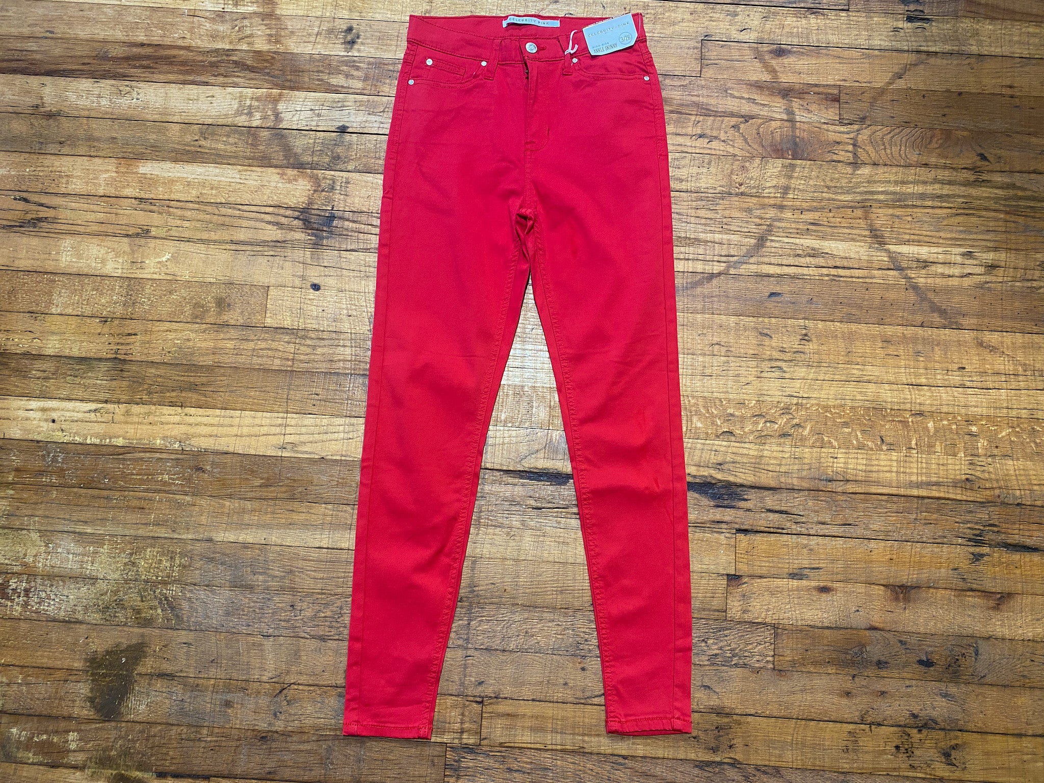 Carnaby Red Skinny Jeans