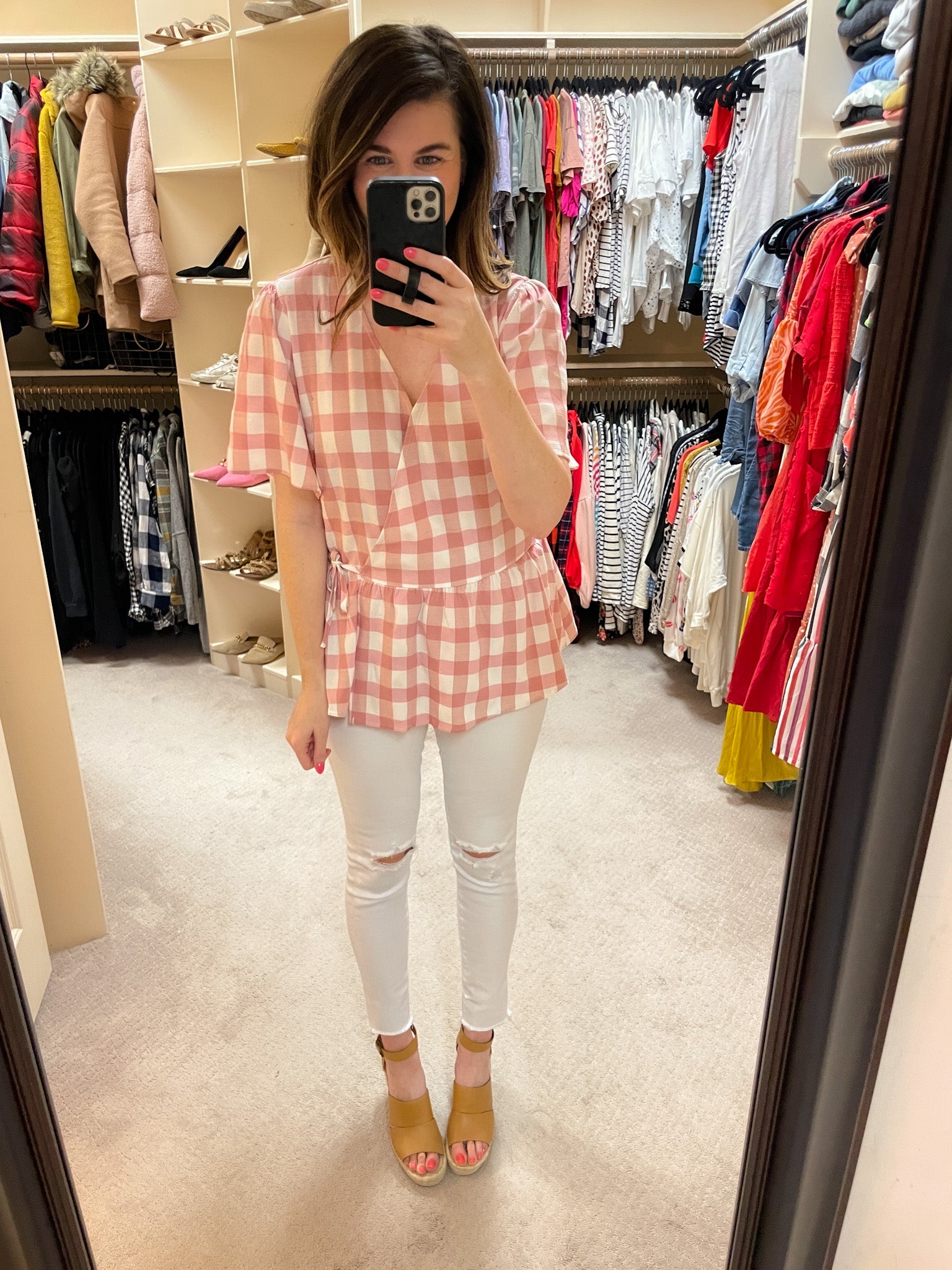 SALE! Spring in the South Wrap Top *Final Sale*