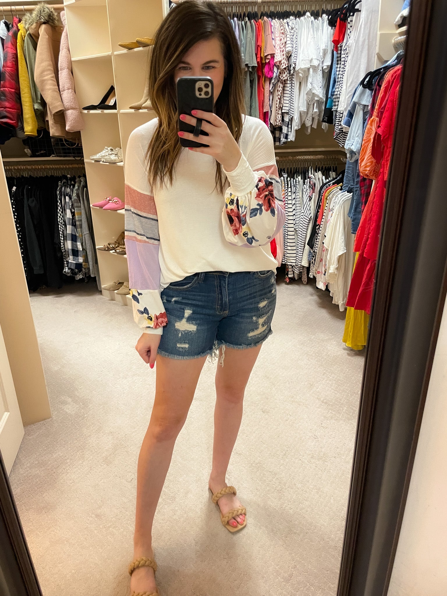 SALE! Floral Wishes Top *Final Sale*