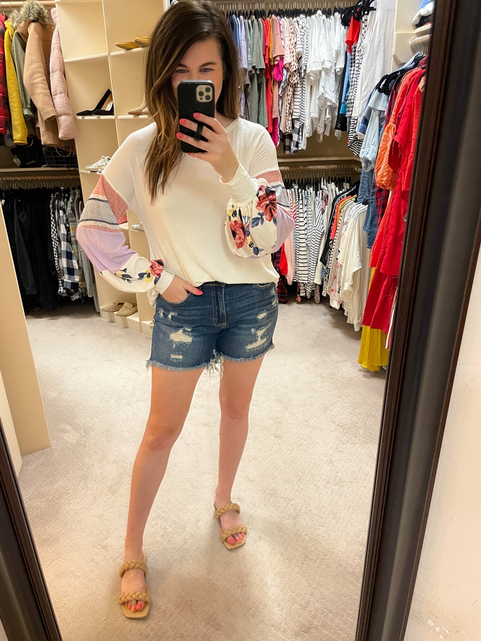 SALE! Floral Wishes Top *Final Sale*