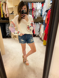 SALE! Floral Wishes Top *Final Sale*