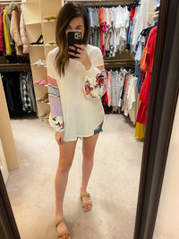 SALE! Floral Wishes Top *Final Sale*