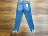 Vervet Gallop Distressed Hem Jeans