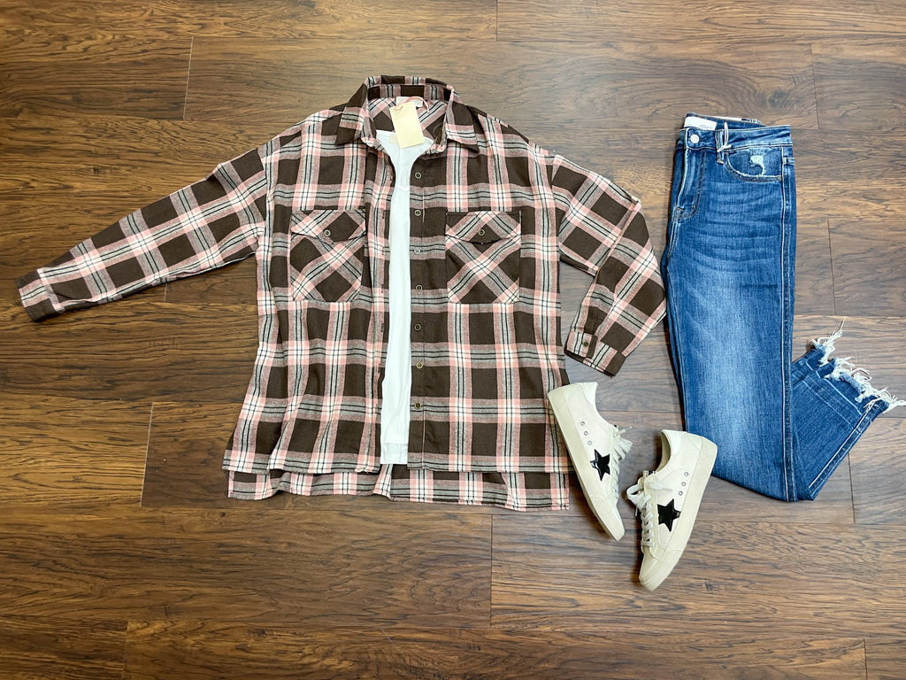 Smoky Mountain Hideaway Button Down